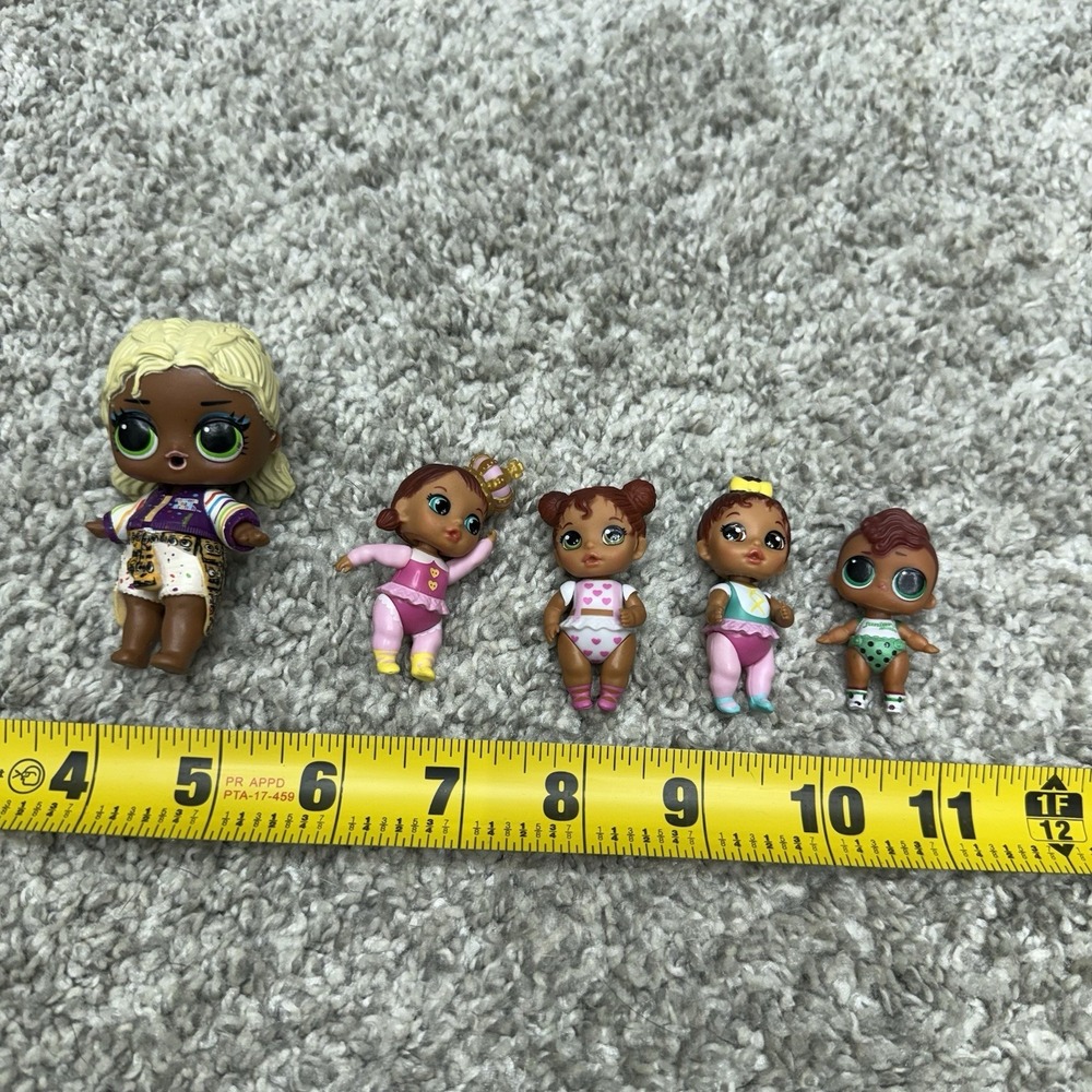 LOL Surprise miniature dolls figures babies huge lot x5